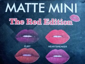 Matte Mini Liquid Lipstick - Red Edition