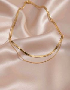 Anti-tarnish Layered Gold Necklace