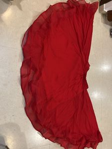 Red Embroidered Saree Blouse