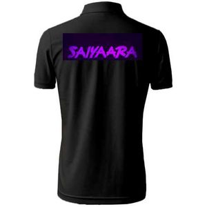 SAIYAARA BACK PRINTED POLO TSHIRTS ULTRA PREMIUM