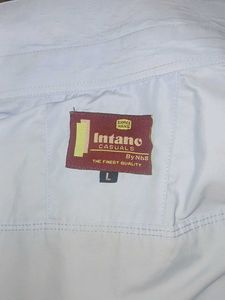 Men&#39;s Blue Intarsia Shirt