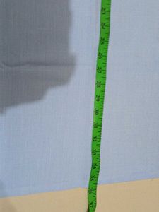 Light Blue Fabric Piece