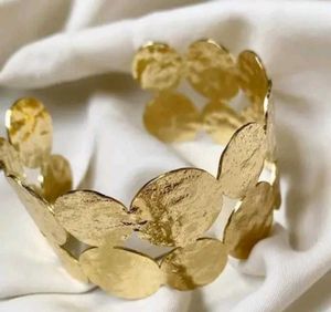 Gold Statement Bangle