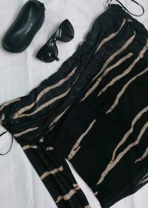 Zudio Off-Shoulder Mesh Top 🖤