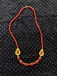 Red With Gold Colour Chain 💫