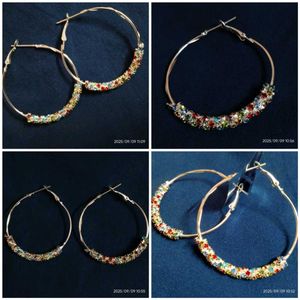 Colorful Hoop Earring,  New Earring