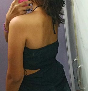 Black Cutout Mini Dress