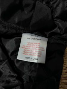 Tan Bomber Jacket - Fur Collar