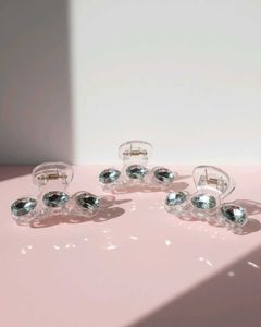 Sparkly Hair Clips (Set of 3)