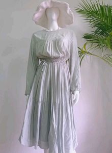 ELEGANT TIERED MIDI DRESS