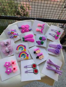 13 Pair Kids Hair Pins