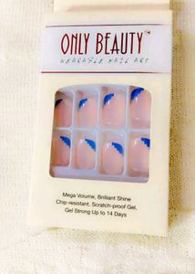 Nail Extensions With Sticker Glue