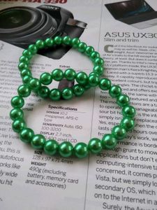 Black Beaded Bracelet