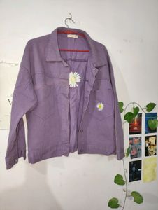 Urbanic Lavender Denim Jacket