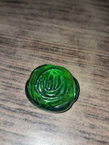 Green Glass Rose