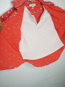 A CASUAL SHIRT.