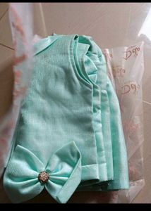 Cute Aqua Skirt &amp; Top Set completely new