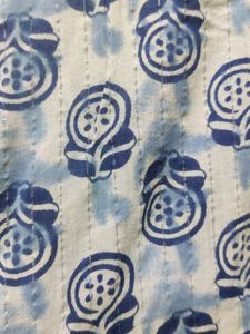 Beautiful Work Cotton Kurta Pant Set