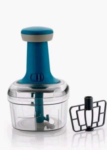 Manual Hand Press Push Vegetables Chopper Six Shar