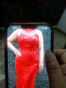 Stunning Red Sequin Gown
