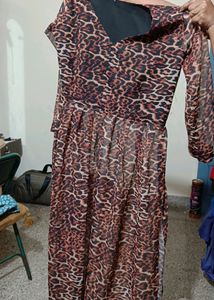 Leopard Tiger Print Kurti