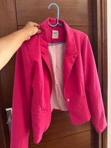 Blazer For Women Pink Colour