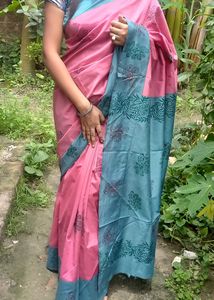 cotton silk saree