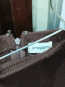 Brown wool Kurta tunic