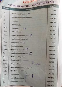 Navbodh Mathematics Class - 12th
