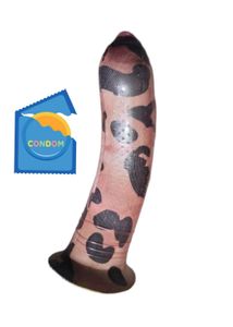 Leopard Print Dildo
