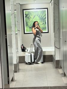 Striped Vest &amp; Pants Set