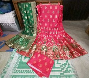 Festive Banarasi Lehnga Choli