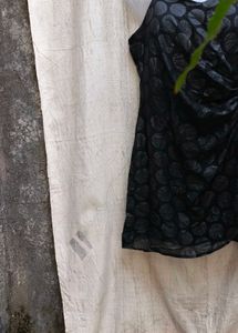 I. Black Polka Dot Dress