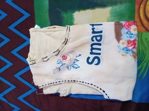 Sleeveless Yellow Colour Top