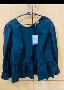 Ruffled Black Dress