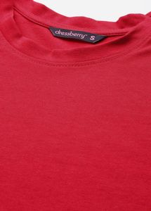 Red Casual T-Shirt