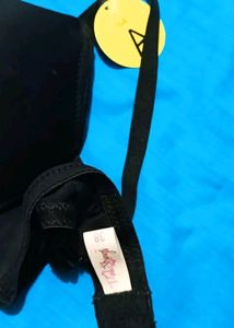 Black Underwire Heavy Pushup Bra
