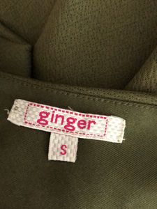 Olive Green A-Line Dress(Women’s)