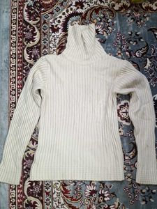 Cozy Cream Turtleneck Sweater