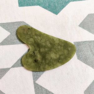 Jade Gua Sha Tool with box packing