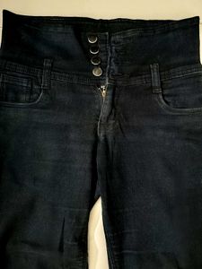 High Waisted Black Jeans For Women