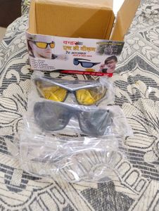3 In 1 Day Night Vision Glasses