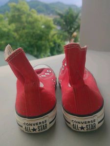 Red Converse Sneakers