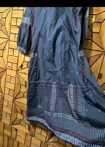 W Striped Cotton Tunic Kurta