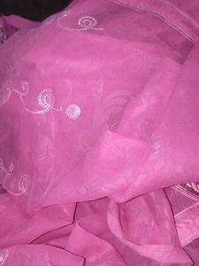 Pink Light Weight Saree
