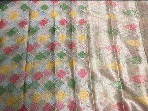New Organza Saree With Blouse Fabric
