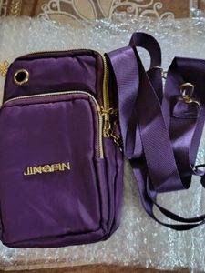 Purple Sling Bag
