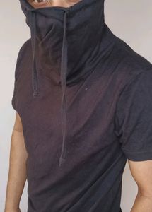 Stylish High Neck Full Black