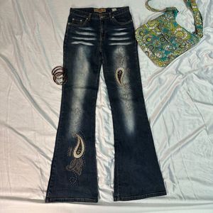 Vintage Embroidery Jeans