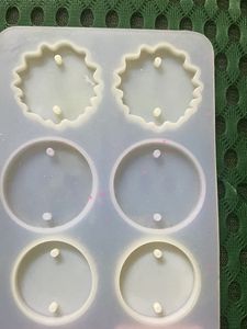 Rakhi / Pendant Resin Mould  11 Cavity